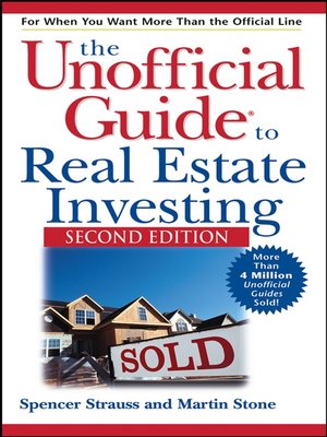 The Unofficial Guide to Real Estate Investing - ebook